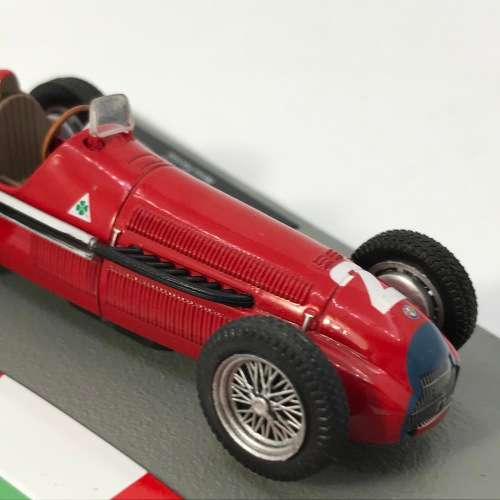Formula 1 Alfa Romeo 158 - 1950 die-cast model car - #2 Nino Farina - scale 1/43