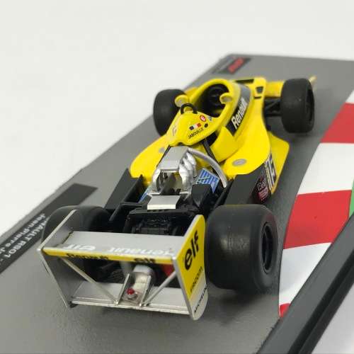Formula 1 Renault RS01 - 1977 die-cast model car - #15 Jean-Pierre Jabuillie - scale 1/43