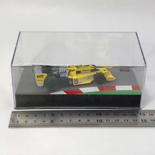 Formula 1 Renault RS01 - 1977 die-cast model car - #15 Jean-Pierre Jabuillie - scale 1/43