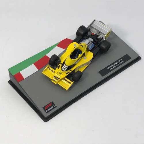 Formula 1 Renault RS01 - 1977 die-cast model car - #15 Jean-Pierre Jabuillie - scale 1/43
