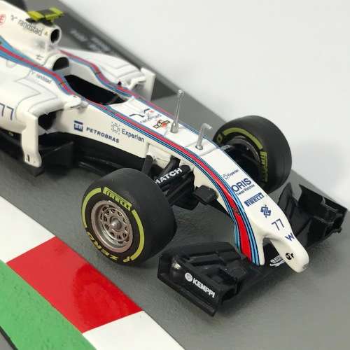 Formula 1 Williams FW36 - 2014 die-cast model car - #77 Valtteri Bottas - scale 1/43