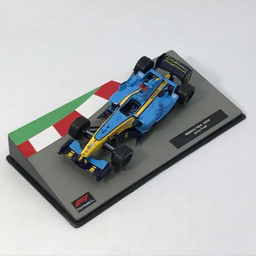 Formula 1 Renault R24 - 2004 die-cast model car - #7 Jarno Trulli - scale 1/43