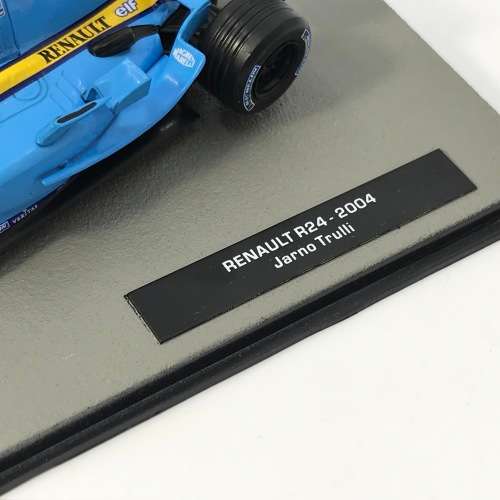 Formula 1 Renault R24 - 2004 die-cast model car - #7 Jarno Trulli - scale 1/43