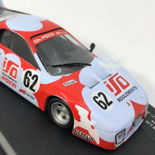 Ferrari 512 BB LM die-cast model car - 24th Le Mans1979 - #62 S.Dini/J.C. Andruet - scale 1/43