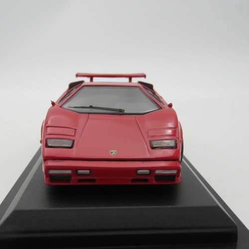 DelPrado 1985 Lamborghini Countach die-cast model car - Mirrors missing - Scale 1/43