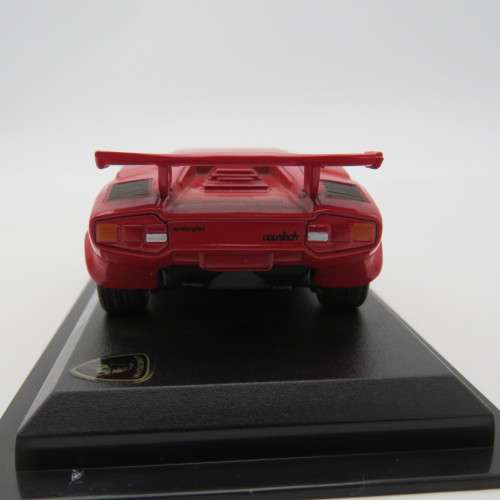 DelPrado 1985 Lamborghini Countach die-cast model car - Mirrors missing - Scale 1/43