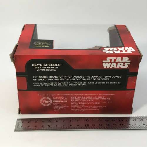 Disney Star Wars Rey`s Speeder die-cast vehicle in box