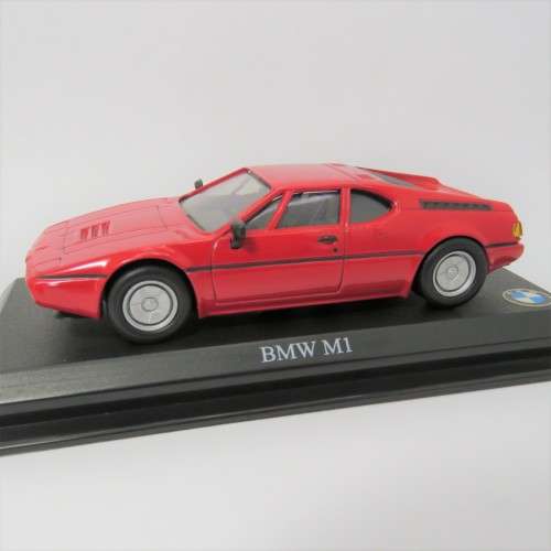 DelPrado 1981 BMW M1 die-cast model car - Scale 1/43