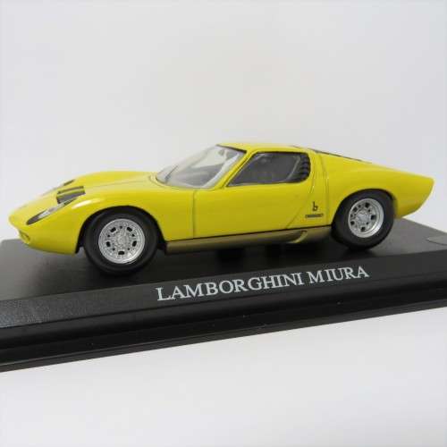 DelPrado 1966 Lamborghini Miura die-cast model car - Scale 1/43