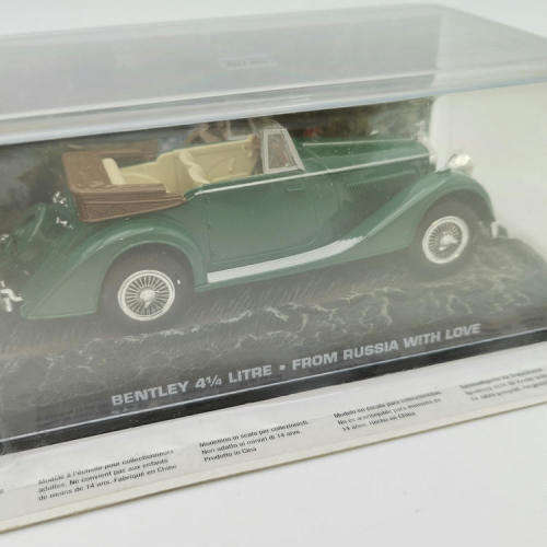James Bond 007 Bentley 4 1/4 Litre model car - From Russia with love
