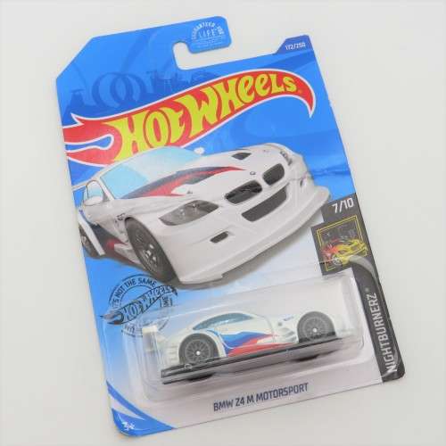 Hot Wheels Nightburnerz 7/10 BMW Z4 m Motorsport toy car