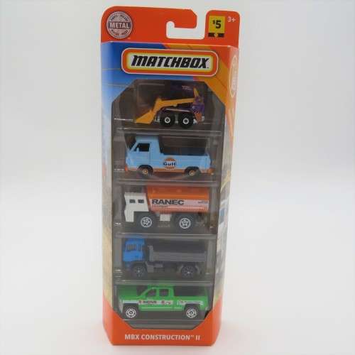 Matchbox Construction II 5-pack toy cars