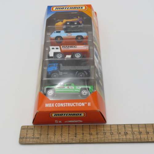 Matchbox Construction II 5-pack toy cars