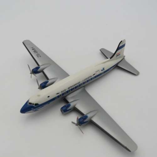 SOUTH AFRICAN AIRWAYS DOUGLAS DC-4 LEBOMBO PLASTIC MODEL PLANE - MISSING PROP