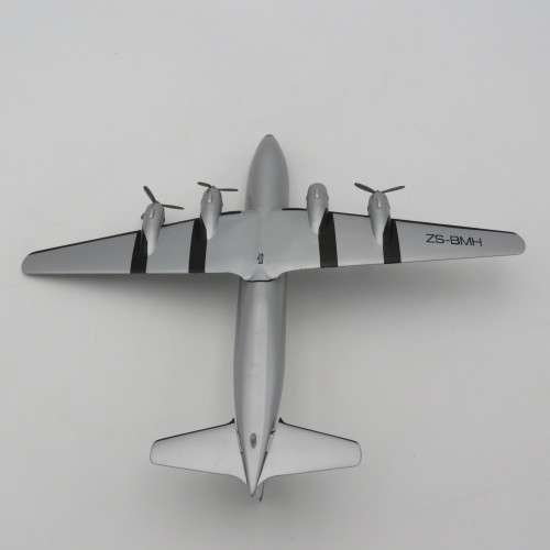 SOUTH AFRICAN AIRWAYS DOUGLAS DC-4 LEBOMBO PLASTIC MODEL PLANE - MISSING PROP