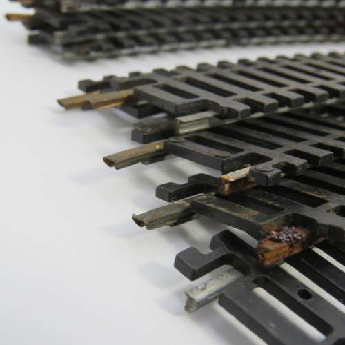 Lot of 10 Lima train tracks