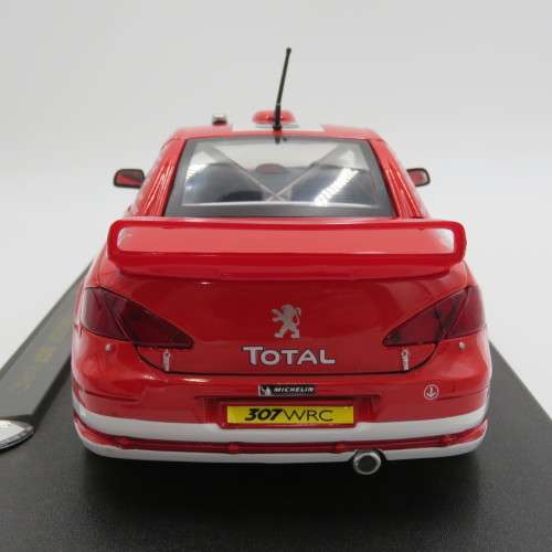 Maisto Peugeot 307 WRC model car #5 Gronholm - Scale 1/18 in box