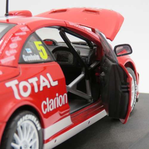 Maisto Peugeot 307 WRC model car #5 Gronholm - Scale 1/18 in box