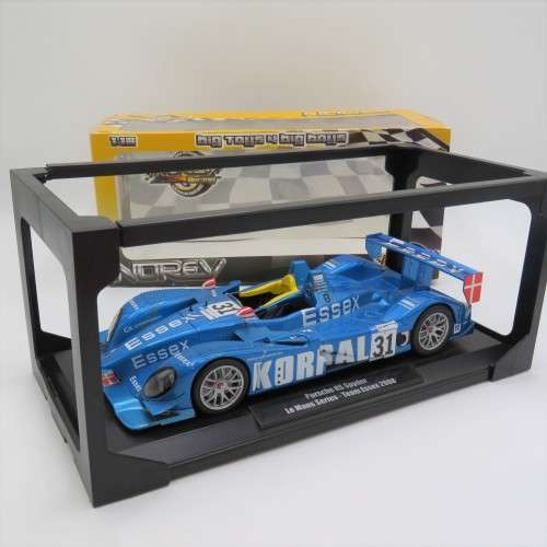 Norev Porsche RS Spyder LeMans series model car  - #31 Team Essex 2008 - Scale 1/18 in box