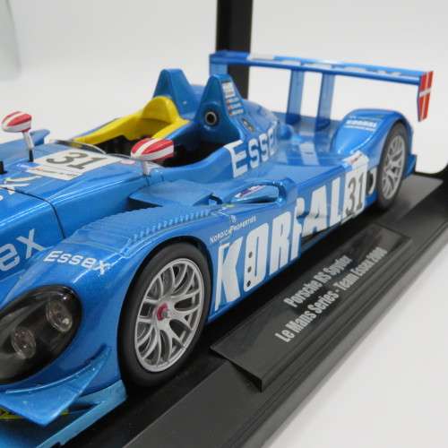 Norev Porsche RS Spyder LeMans series model car  - #31 Team Essex 2008 - Scale 1/18 in box