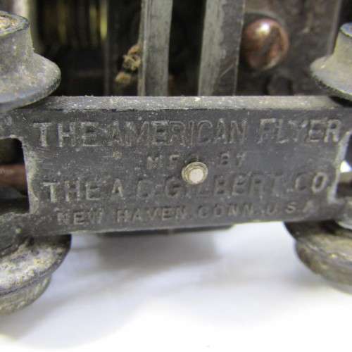 Vintage The American Flyer locomotive by the A.C Gilbert Co. - part missing