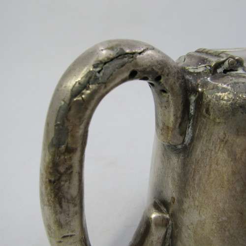 Vintage SA Railways Walker and Hall silver plated tea pot marked SAS/SAR - well used