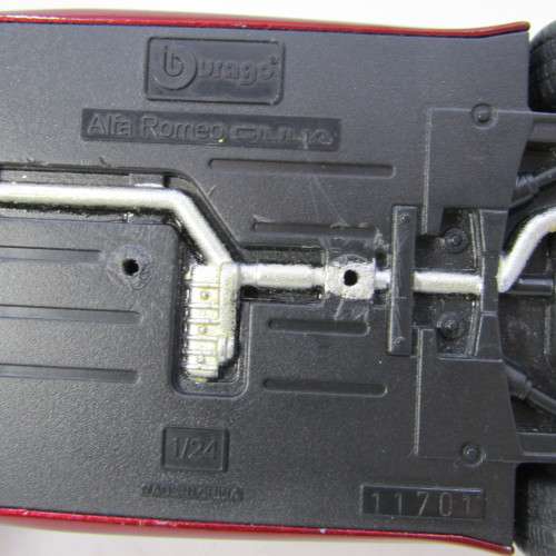 Bburago Alfa Romeo Giulia model car - scale 1/24