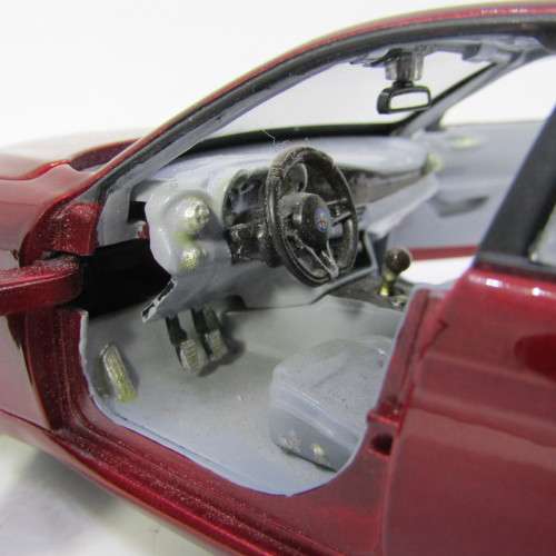 Bburago Alfa Romeo Giulia model car - scale 1/24