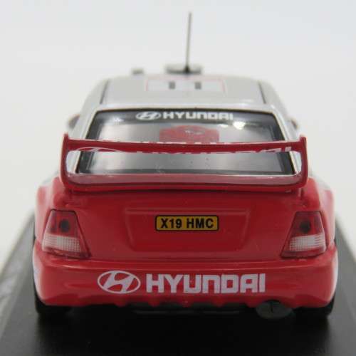 Hyundai Accent WRC die-cast rally model car - 2003 Monte Carlo - Scale 1/43