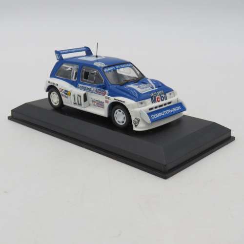 MG Metro 6R4 die-cast rally model car - 1985 RAC Rally - Scale 1/43