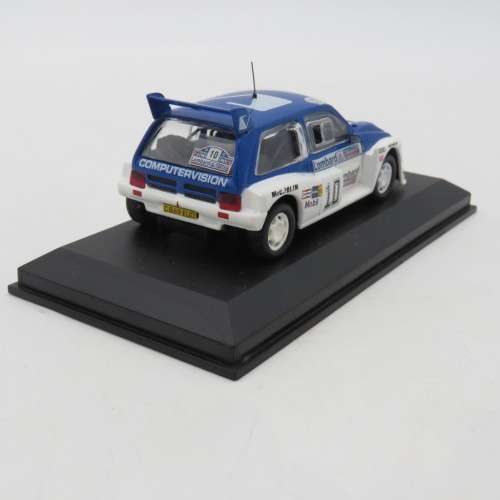 MG Metro 6R4 die-cast rally model car - 1985 RAC Rally - Scale 1/43