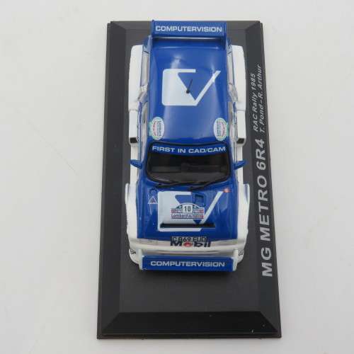 MG Metro 6R4 die-cast rally model car - 1985 RAC Rally - Scale 1/43