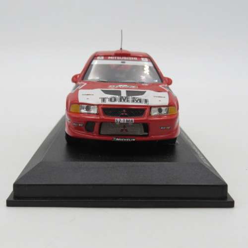 Mitsubishi Lancer EVO VI die-cast rally model car - 1999 New Zealand Rally - Scale 1/43