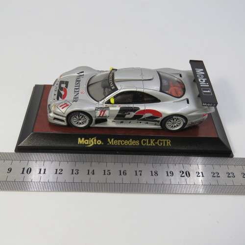 Maisto Mercedes-Benz CLK-GTR die-cast racing model car - scale 1/43