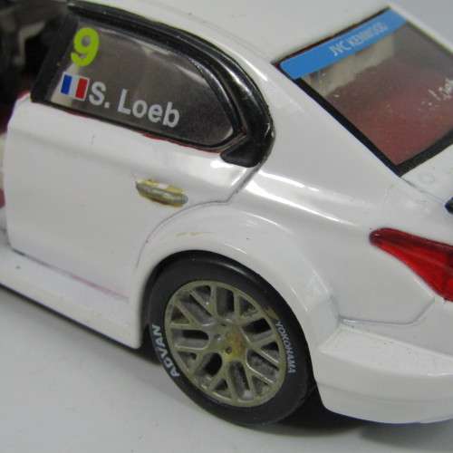 Bburago 2014 Citroen C-Elysee WTCC touring model car - scale 1/32 - repainted