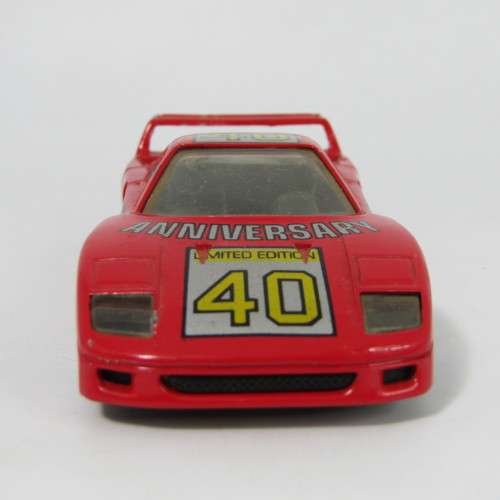 Yatming YM9133 Ferrari F40 racing toy car - scale 1/43