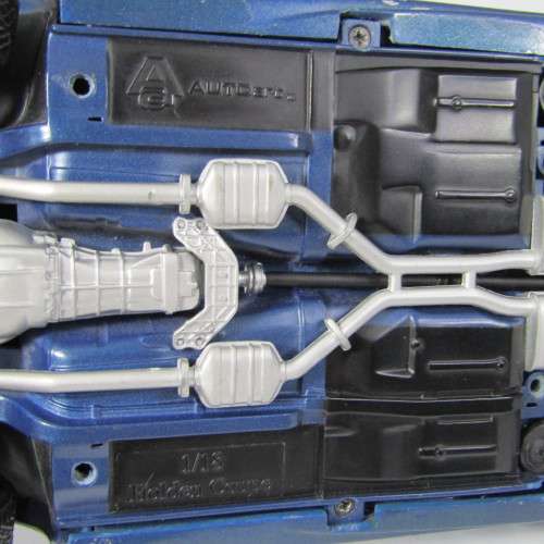 AutoArt Holden Monaco GV8 Coupe model car - interior painted and wheel repaired - scale 1/18