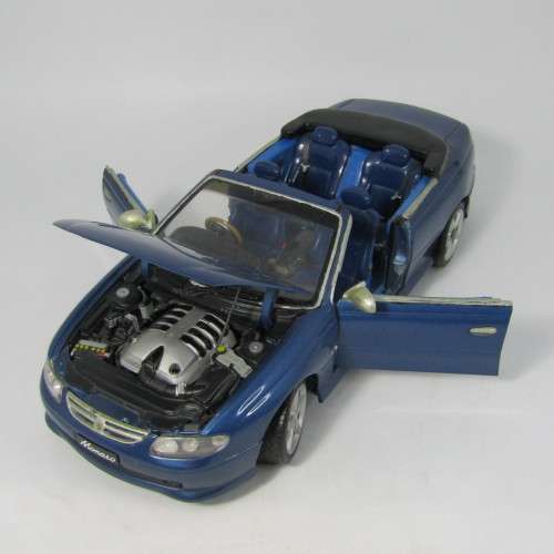 AutoArt Holden Monaco GV8 Coupe model car - interior painted and wheel repaired - scale 1/18