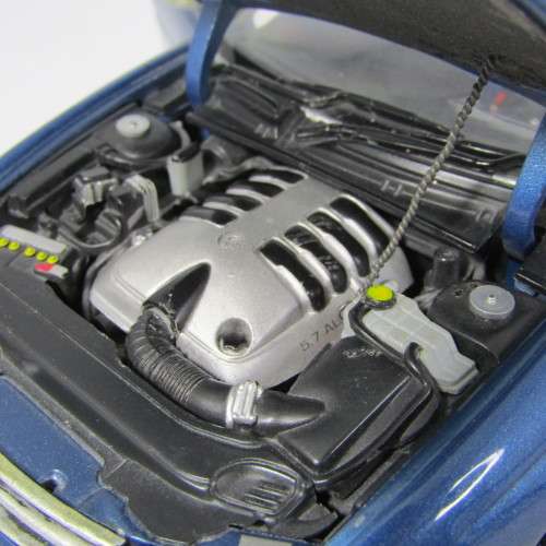 AutoArt Holden Monaco GV8 Coupe model car - interior painted and wheel repaired - scale 1/18