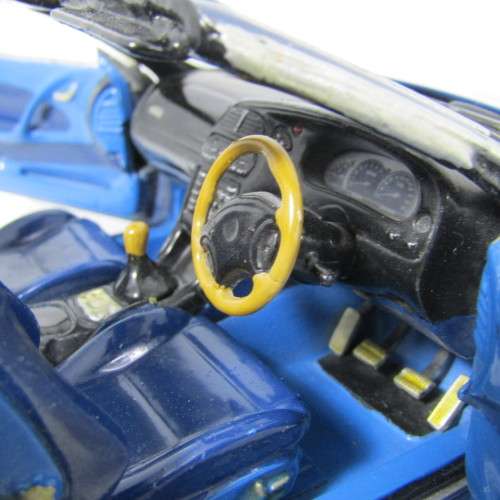 AutoArt Holden Monaco GV8 Coupe model car - interior painted and wheel repaired - scale 1/18