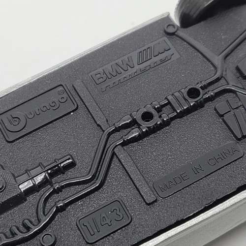 Bburago BMW M-roadster model car - Scale 1/43