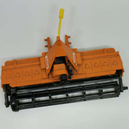 Britains Maschio power harrow die-cast farming attachment - scale 1/32 - lever broken