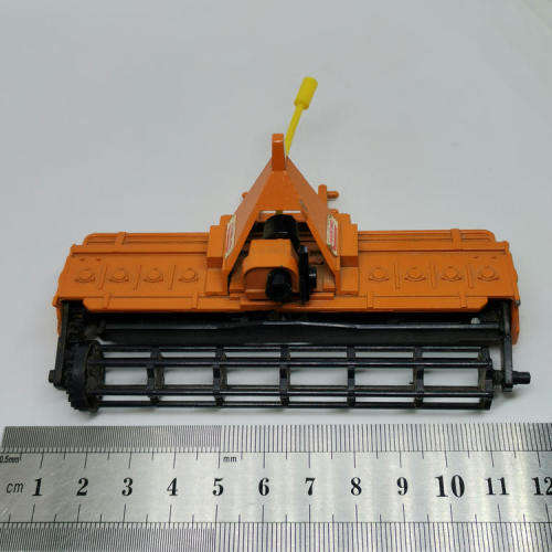 Britains Maschio power harrow die-cast farming attachment - scale 1/32 - lever broken