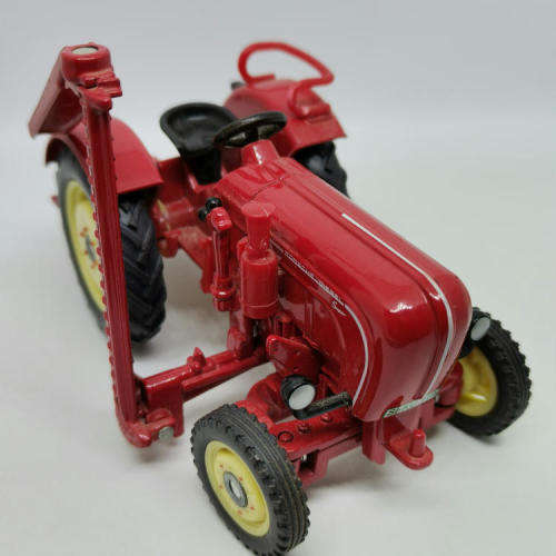 Siku Porsche Diesel Super die-cast tractor with side cutter - scale 1/32