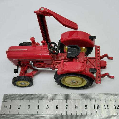 Siku Porsche Diesel Super die-cast tractor with side cutter - scale 1/32