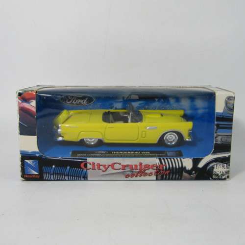 New Ray City Cruiser collection 1956 Ford Thunderbird model car in original box - scale 1/43