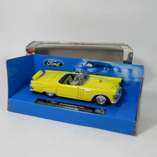 New Ray City Cruiser collection 1956 Ford Thunderbird model car in original box - scale 1/43