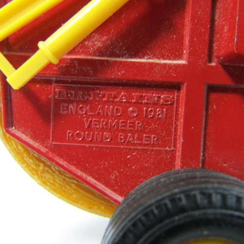 Britains Farmhand vervoer round baler attachment model - scale 1/32