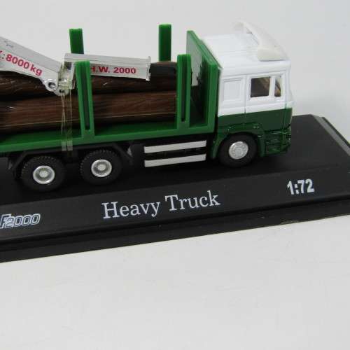 Automaxx MAN F2000 heavy truck with crane die-cast truck in box - scale 1/72