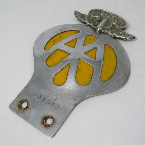 Vintage South African AA car badge - A51043